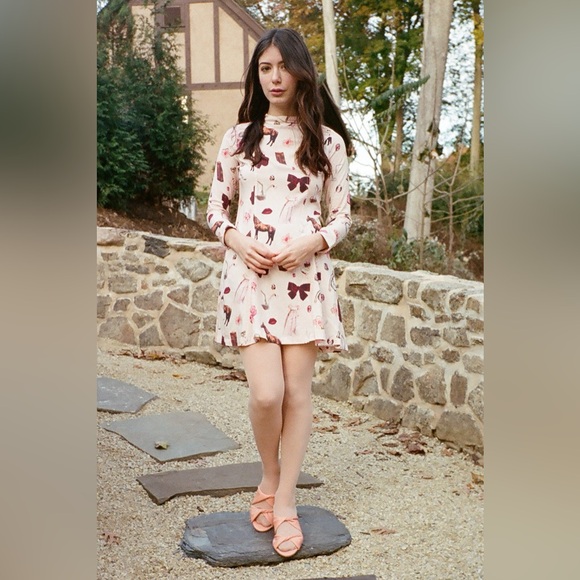 Samantha Pleet passion mini dress in collage print - Picture 2 of 12